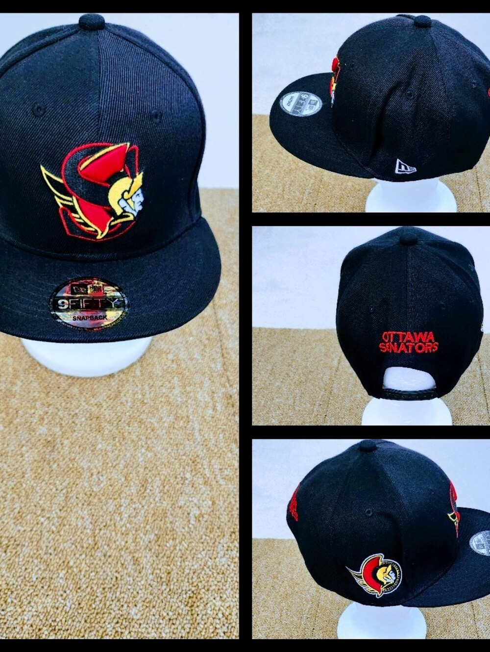 OTTAWA SENATORS NHL HOCKEY SNAPBACK HAT.